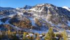  les premières neiges ont fait leur apparition à Isola 2000 des Alpes du Sud 