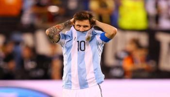ليونيل ميسي قائد منتخب الأرجنتين