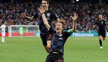 لوكا مودريتش نجم منتخب كرواتيا