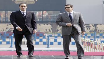 علاء وجمال مبارك -أرشيفية