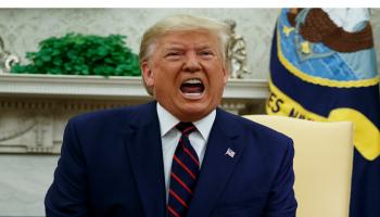 الرئيس الأمريكي السابق دونالد ترامب