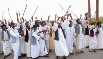 بعض أنصار نظارات البجا بشرق السودان