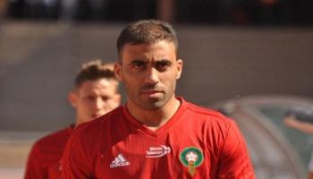 عبدالرزاق حمدالله مهاجم منتخب المغرب 