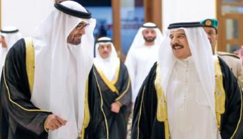 الشيخ محمد بن زايد آل نهيان والملك حمد بن عيسى
