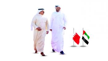 الشيخ محمد بن زايد آل نهيان والملك حمد بن عيسى