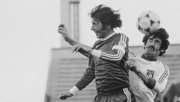 من المباراة التاريخية 