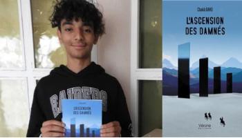 Chakib Baho avec son livre