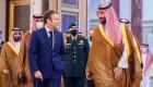 ولي عهد السعودية والرئيس الفرنسي يبحثان تعزيز استقرار المنطقة