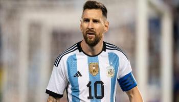 ليونيل ميسي قائد منتخب الأرجنتين