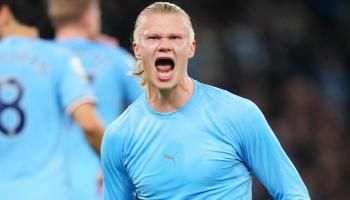 إيرلينج هالاند مهاجم مانشستر سيتي