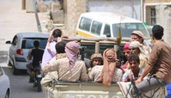 عناصر إخوانية في مدينة تعز.. أرشيفية