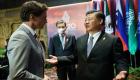 بالفيديو.. مناقشة ساخنة بين رئيس الصين ورئيس الوزراء الكندي