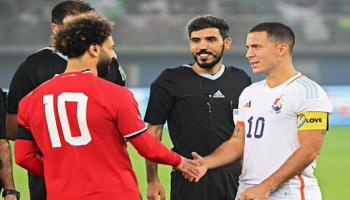 محمد صلاح مع إيدين هازارد