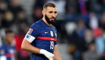 كريم بنزيما مهاجم منتخب فرنسا