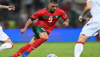 عبدالرزاق حمدالله مهاجم منتخب المغرب