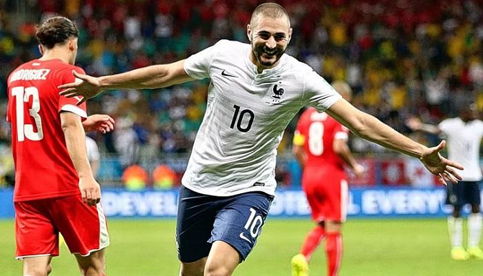 Combien de buts Karim Benzema a marqué en Coupe du monde ?