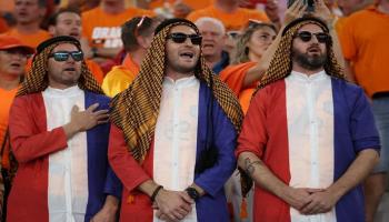 جماهير كأس العالم بالزي الخليجي
