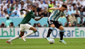 المنتخب السعودي ضد الأرجنتين