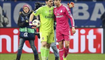 Cristiano Ronaldo et Iker Casillas