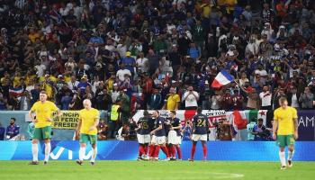 منتخب فرنسا ضد أستراليا