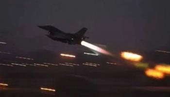 صورة نشرتها وزارة الدفاع التركية تزامنًا مع أولى الضربات على الأكراد