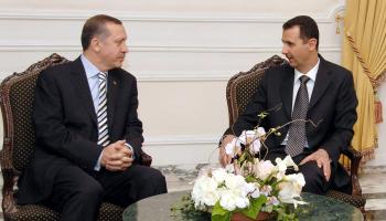 الأسد وأردوغان في لقاء سابق