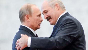 Vladimir Poutine et Alexandre Loukachenko