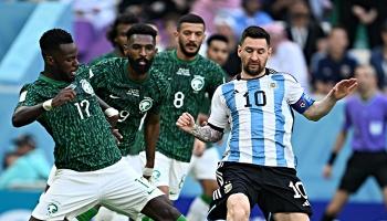ليونيل ميسي ضد المنتخب السعودي