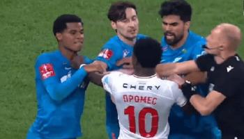مشاجرة عنيفة في كأس روسيا