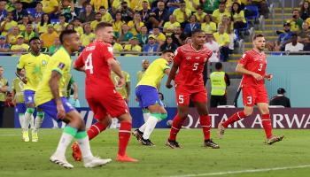 مباراة البرازيل وسويسرا 
