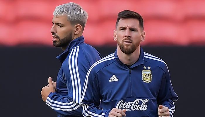 Messi et Aguero
