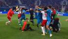 Zenit-Spartak Moskova derbisinde tekme tokat kavga çıktı