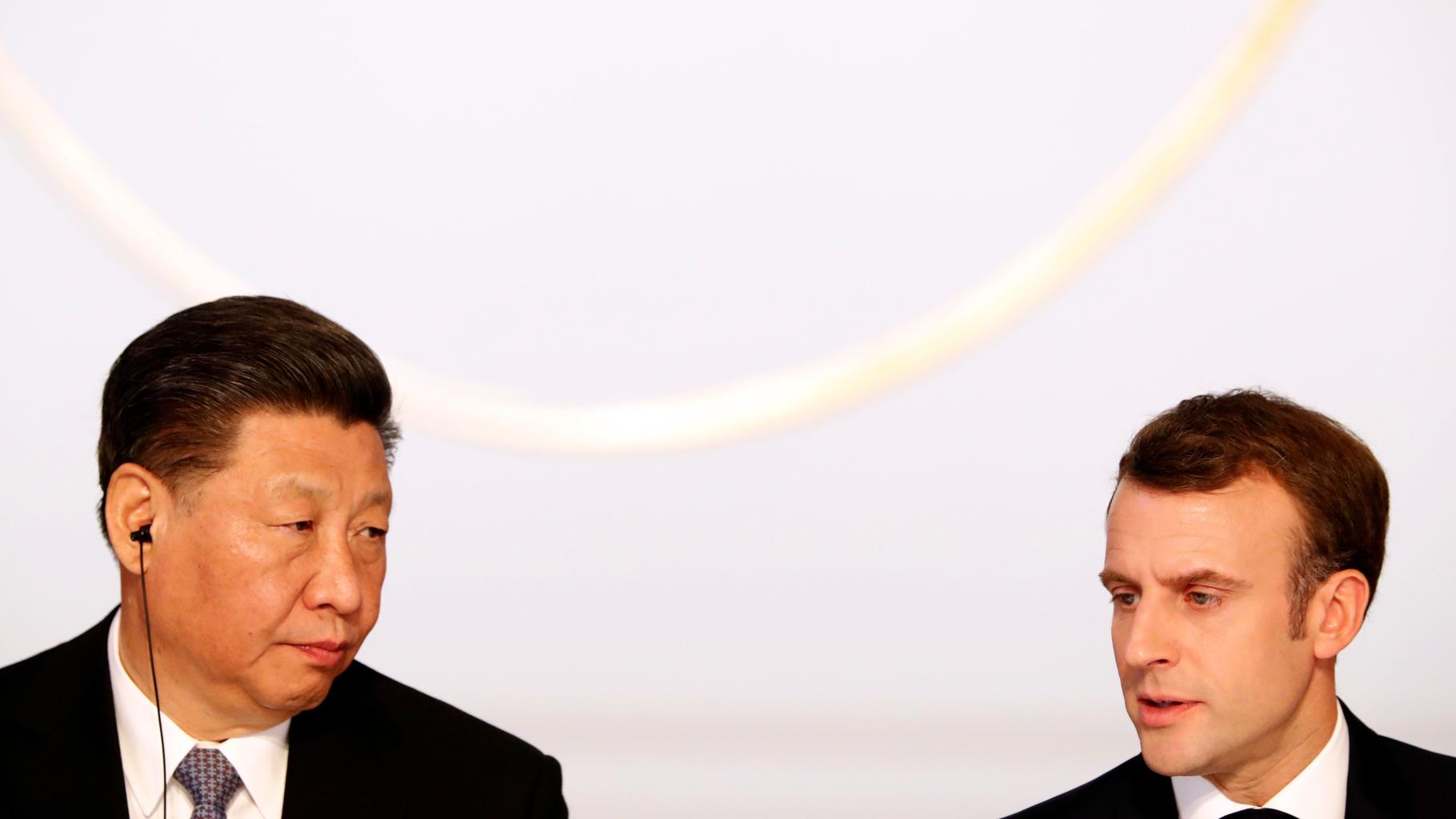 Xi Jinping et Macron