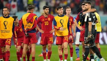 منتخب إسبانيا ضد اليابان في كأس العالم 2022