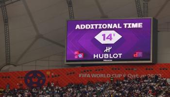 الوقت بدل الضائع في كأس العالم 2022