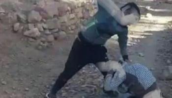 لقطة من الفيديو المتداول