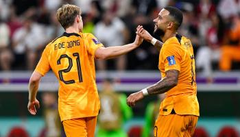 Frenkie de Jong et Memphis Depay