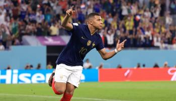 كيليان مبابي مهاجم منتخب فرنسا