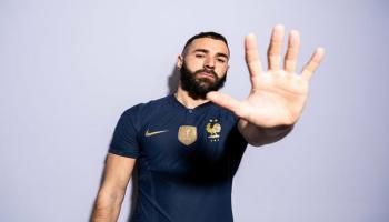 كريم بنزيما مهاجم منتخب فرنسا
