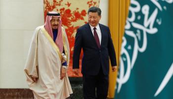الملك سلمان بن عبدالعزيز والرئيس الصيني- أرشيفية