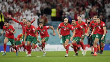 مباراة المغرب في كأس العالم 2022