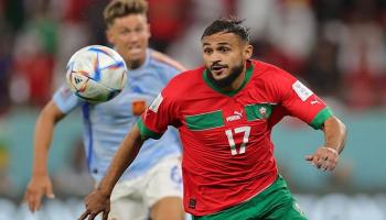 سفيان بوفال مهاجم المغرب