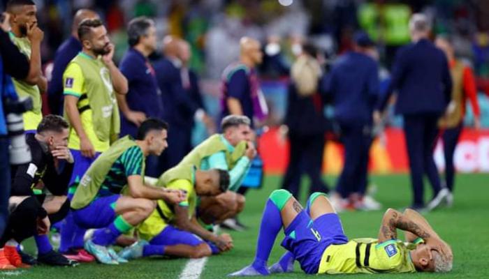 Le Brésil quitte la coupe du monde