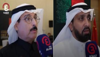 الدكتور سعيد الغامدي والدكتور غانم السليماني