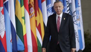 الرئيس التركي رجب طيب أردوغان