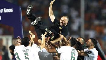 جمال بلماضي مدرب منتخب الجزائر