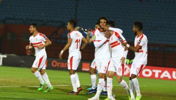 مباراة الزمالك والبنك الأهلي