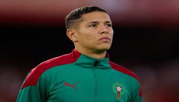 أمين حارث لاعب منتخب المغرب