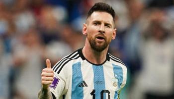 ليونيل ميسي قائد منتخب الأرجنتين