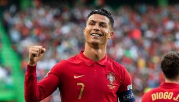 كريستيانو رونالدو نجم منتخب البرتغال